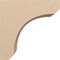 Ekena Millwork 10"W x 20"D x 20"H Classic Legacy Rough Cedar Woodgrain TimberThane Corbel, Primed Tan CORUR10X20X20LGYRCPR - alternate 2